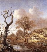 WYNANTS, Jan A Hilly Landscape wer oil painting picture wholesale